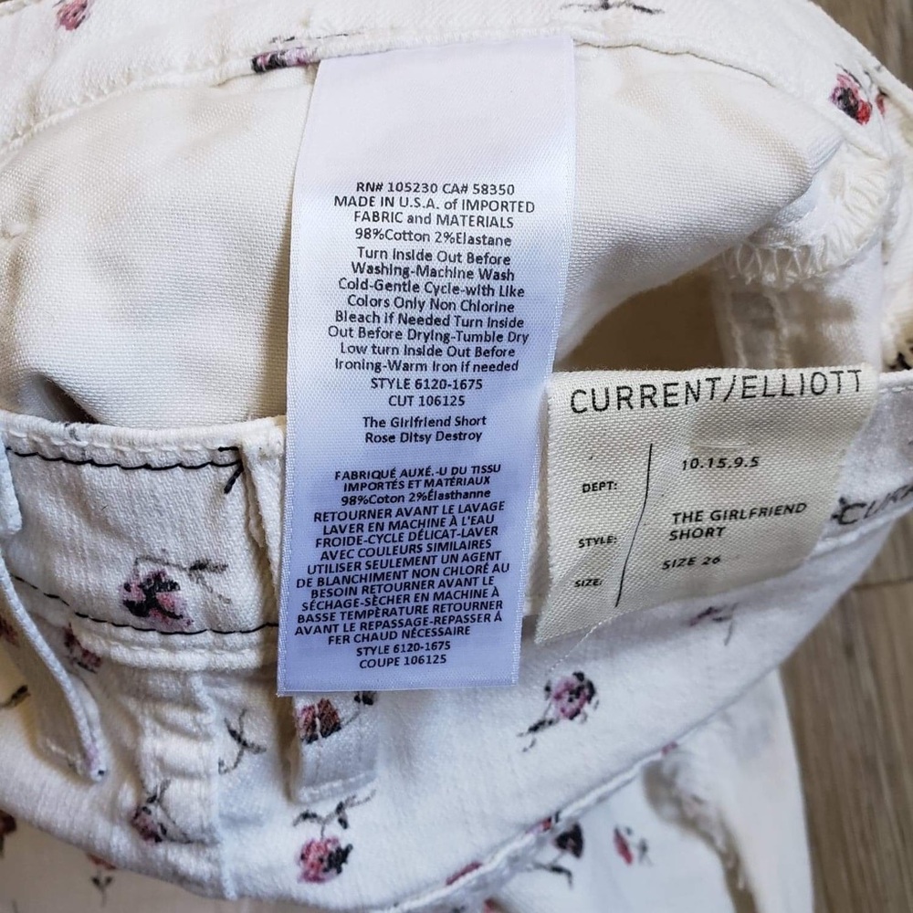 NWT Current/Elliott shorts - Picture 9 of 16